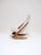 Rare 'boomerang' rocking chair, manufactured by mogens kold in denmark during the 1950s or 1960s. This beautiful lounge...