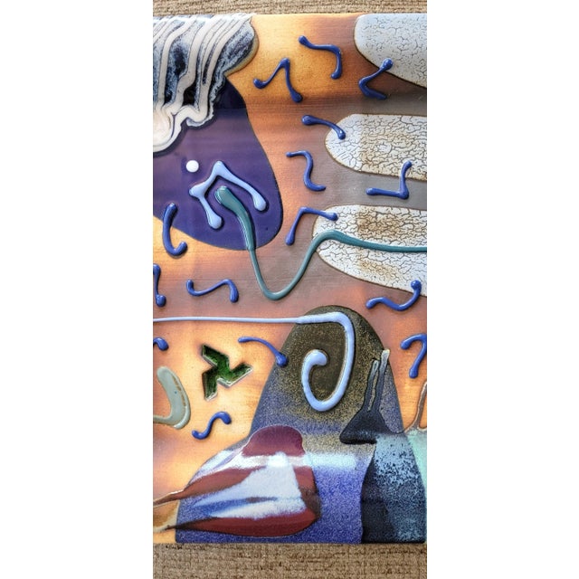 Mathew Patton Postmodern Abstract Studio Wall Art Pottery Pacific Northwest Orcas Island Washington For Sale - Image 6 of 12