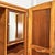Italian Art Deco Style Wooden Wardrobe with Mirror and Shelves, 1930s For Sale - Image 17 of 18