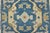 Blue Oushak Runner 2’7” X 10′ Blue Wool Tribal Hand-Knotted Oriental Rug For Sale - Image 8 of 13