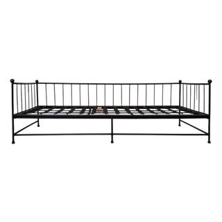 1960s Vintage Mario Papperzini Style Iron Daybed by Arbuck For Sale