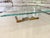 Signed Jeffrey Bigelow Lucite & Bronze Coffee Table, C. 1992 For Sale - Image 12 of 12