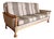 Mid Century Danish Brutalist Henning Kjaernulf Style Oak Sofa For Sale