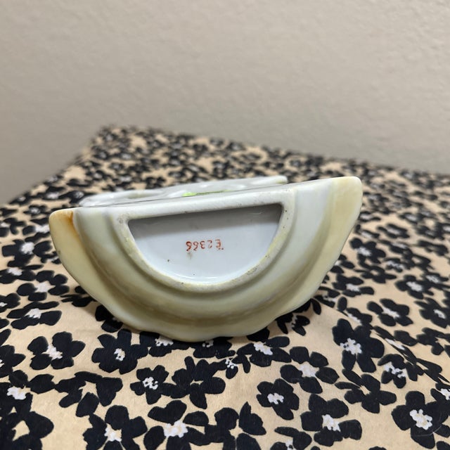 Floral Pitcher Wall Pocket For Sale - Image 4 of 5