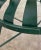 Forest Green Antique Francois Carre Sunburst Garden Chairs, a Pair For Sale - Image 8 of 9