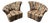 Post Modern Swivel Lounge Chairs - Set of 2 For Sale