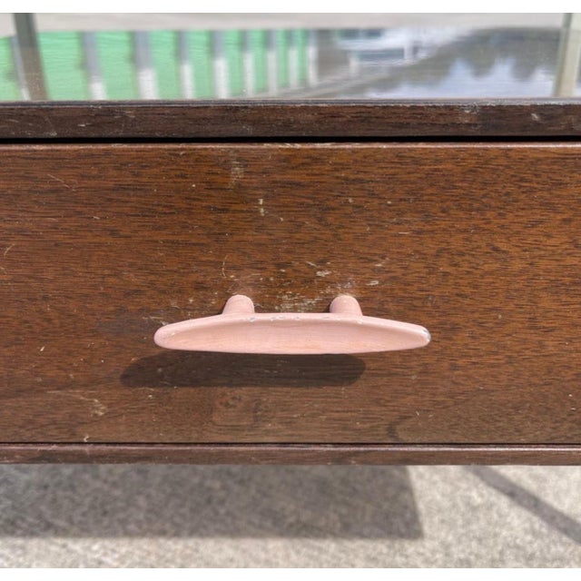 Mid 20th Century Moderm Vista Furniture California Made Walnut Nightstands, a Pair For Sale In West Palm - Image 6 of 12