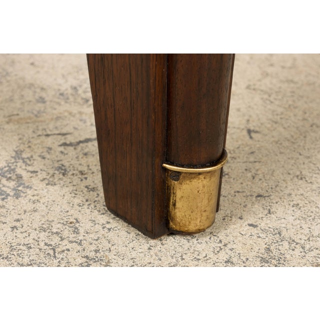 1930s French Parisian Art Deco Rosewood Dining Table For Sale - Image 12 of 18