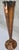 Early 20th Century Antique Art Deco Sheffield Silver Co Copper Trumpet Bud Vase With Grape Motif Rim For Sale - Image 5 of 8