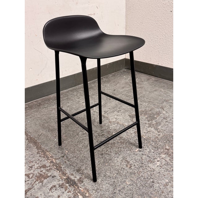 Contemporary Simon Legald for Normann Copenhagen Form Barstool For Sale - Image 3 of 12