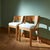 Tan Oak Chairs with Merino Upholstered Cushions from Rud. Rasmussens Snedkerier, 1940s, Set of 2 For Sale - Image 8 of 9