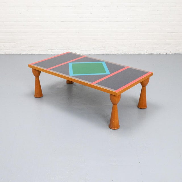 Brown Filicudi Coffee Table by Ettore Sottsass for Zanotta, 1990s For Sale - Image 8 of 18