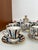 Late 19th Century Porcelain Coffee Service from Mouvements Modernes & Sévres / Cité de la Céramique, 1890s For Sale - Image 16 of 17