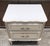 1970s Vintage French Provincial Ivory & Gold Side/End Table Nightstand For Sale - Image 5 of 14