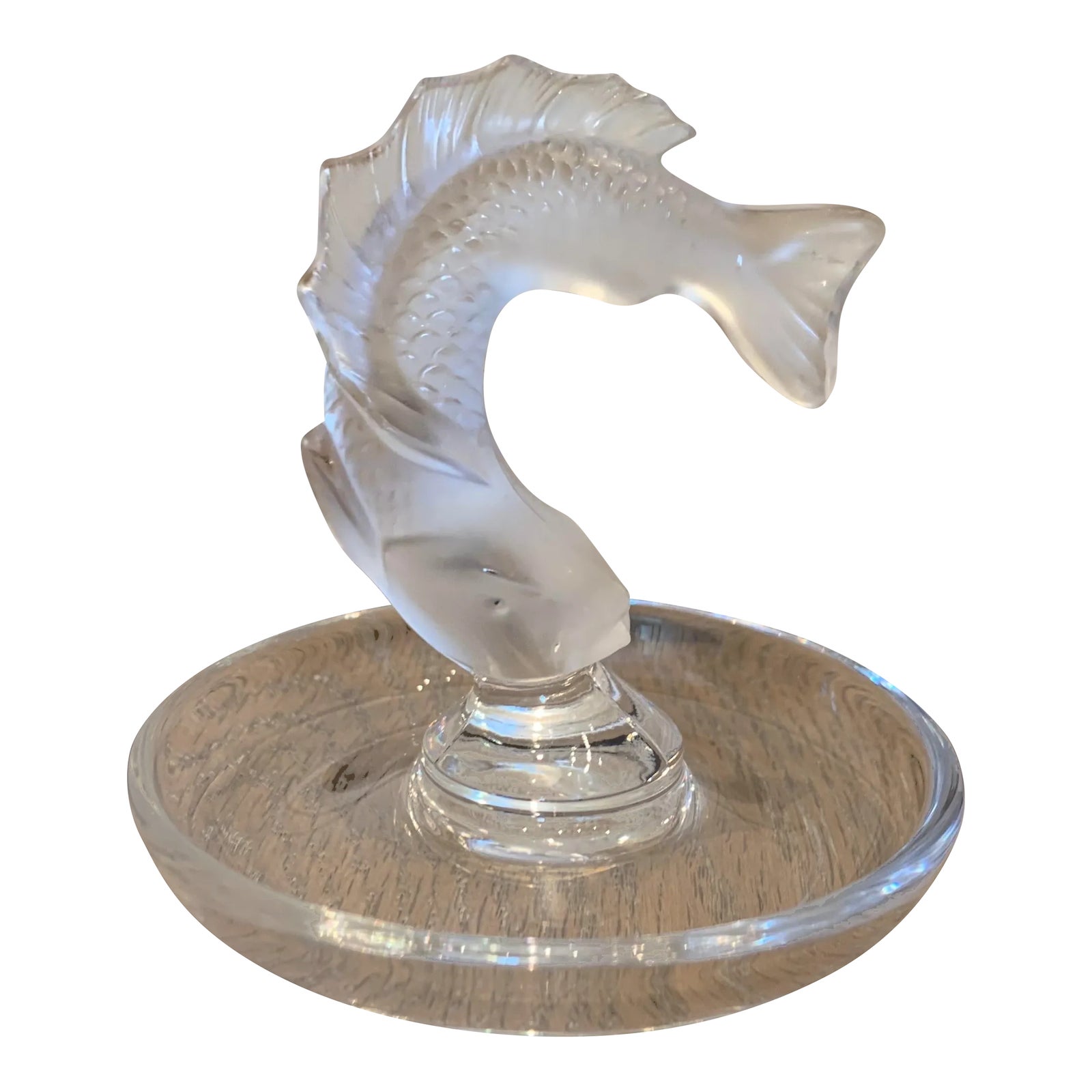 LALIQUE クリスタルフィッシュ ラリック Lalique, Large Pisces Crystal Sculpture (Lot 1188 - End of
