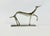 Art Deco White Brass Greyhound Figurine by Laszlo Hoenig, 1930s For Sale - Image 10 of 18