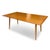 1950s Danish Modern teak and oak Model JH-570 extendable dining table, designed by Hans Wegner and manufactured by...