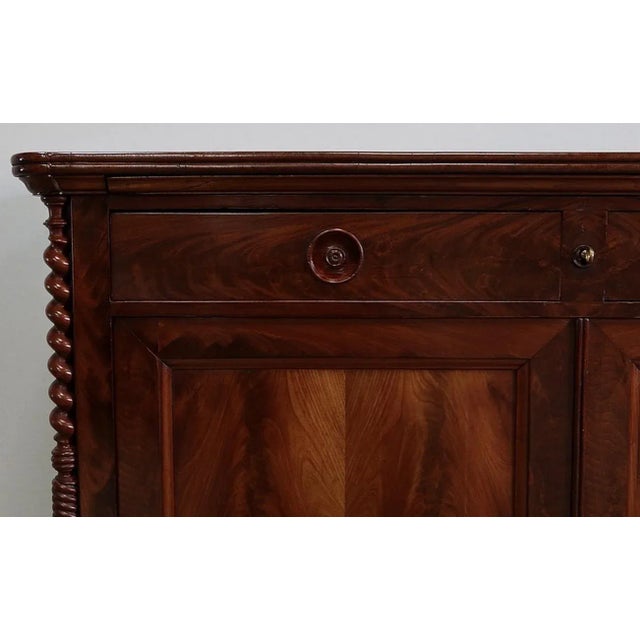 Restoration Period Mahogany Buffet, Early 19th Century For Sale - Image 11 of 18