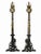 Metal Andirons Antique With Scrollwork Supports and Bronze Figural and Torch Motifs - A Pair For Sale - Image 7 of 7