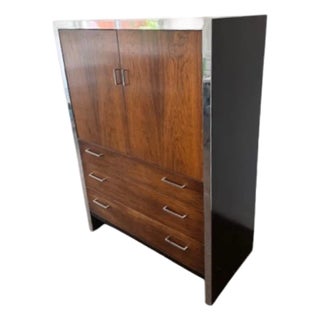 Milo Baughman for John Stuart Mid Century Gentleman Dresser For Sale