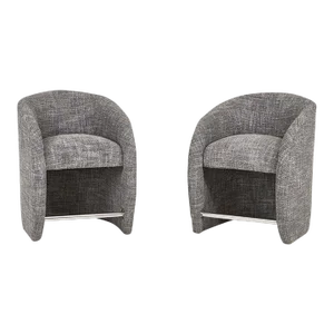 Barrel Chair Counter Stools Postmodern Preview, 1990