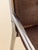 Vintage 1970s Chrome & Burl Wood Mid-Century Armchairs For Sale - Image 9 of 10
