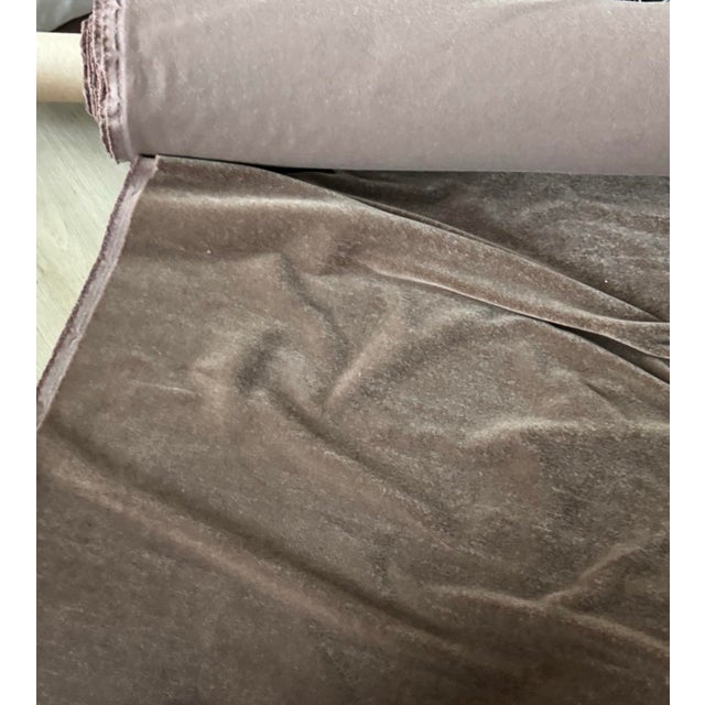 Pierre Frey Teddy Mohair Taupe Fabric: -9 yards available -Content: 65% Mohair, 35% Cotton -Width: 55.51" -Durability:...