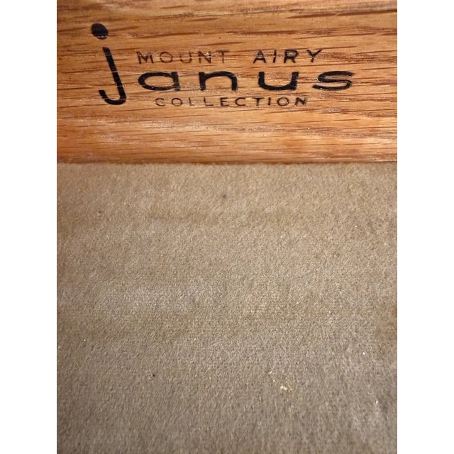 1960's Mid-Century Modern Janus Mount Airy Walnut Bar Cart/Sideboard For Sale - Image 10 of 10