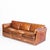 Industrial Vintage Camel Buffalo Leather Club Sofa from Roche Bobois, France, 1980s For Sale - Image 3 of 18