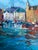Blue Oil Painting Like in Venice Yuriy Suprunchuk For Sale - Image 8 of 12