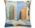 Traditional The House of Scalamandré Riad Cotton Print Pillow, Earth For Sale - Image 3 of 3