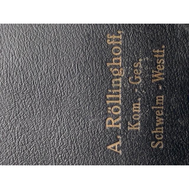 Art Deco Antique German Embroidery Trim Sample Book by A.Rollinghoff Circa Wwii For Sale - Image 3 of 9