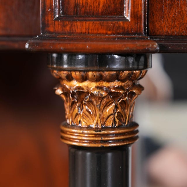 Wood 1980s Vintage John Scalia Console Table For Sale - Image 7 of 12