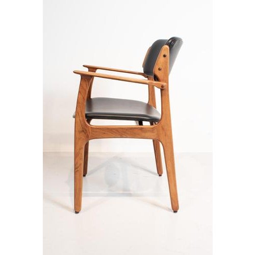 Brown Chairs by Erik Buch, Set of 6 For Sale - Image 8 of 18