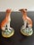 A Pair of Antique Staffordshire Decorated Whippets, Circa 1830's For Sale - Image 4 of 12