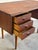 Teak Writing Executive Desk Denmark Mid-Century Modern 1960s For Sale - Image 4 of 10