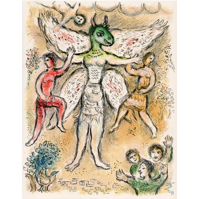 Marc Chagall, Eupeithes from Odyssey, 1989, Lithograph For Sale - Image 12 of 15