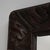 A tall wooden floor mirror with a narrow frame and full-length proportions. The structure is simple and vertical, designed...