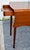 Inlaid Mahogany Pembroke Table Bench Made Federal Style Accent End Side Table For Sale - Image 9 of 16