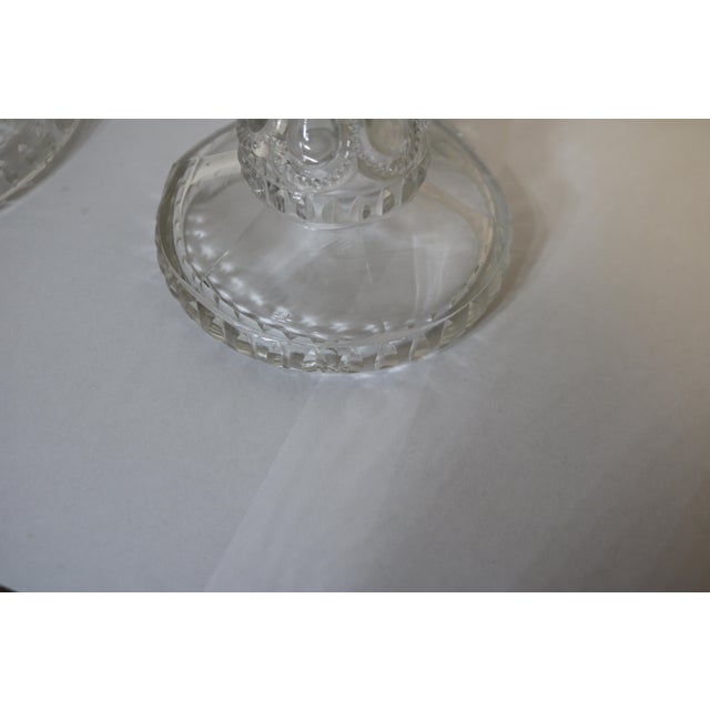 Antique Covered Compote by Dalzell, Gilmore and Leighton Glass Co, Beaded Medallion Pattern For Sale In Cincinnati - Image 6 of 10