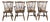 Vintage Ethan Allen Heirloom Maple Nutmeg Fiddleback Duxbury Dining Chairs For Sale