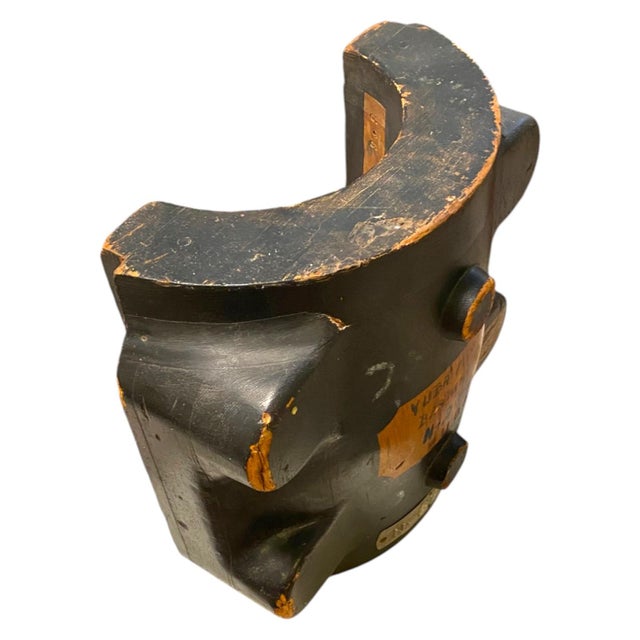 A striking antique foundry mold from the legendary Yuba Manufacturing Company of Marrysville, California. A foundry mold...