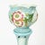 French Art Nouveau Floral-Decorated Majolica Jardiniere With Tall Pedestal For Sale - Image 12 of 13