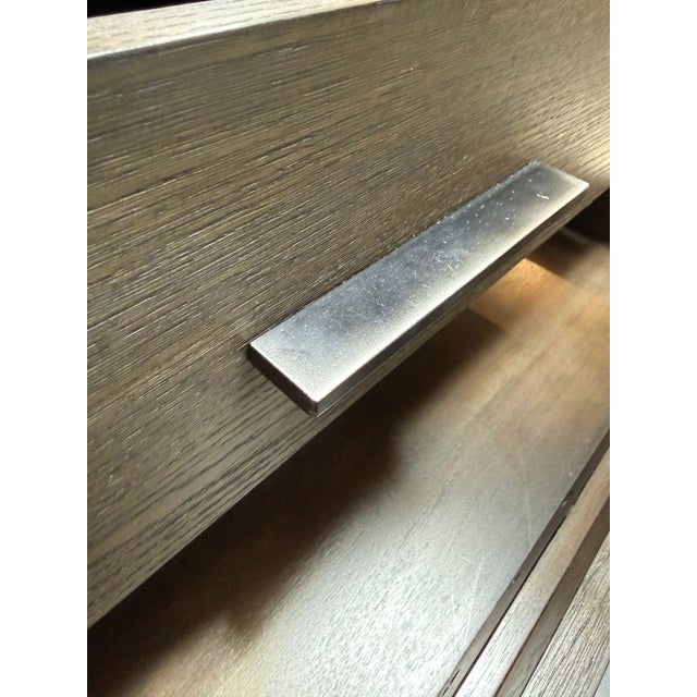 Restoration Hardware Meade Closed Nightstand For Sale - Image 9 of 12