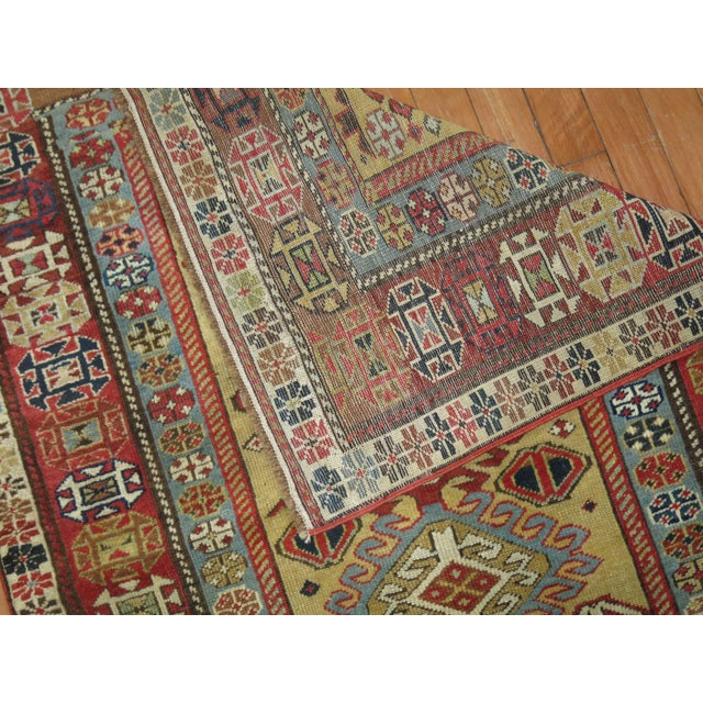 Antique Caucasian Runner - 3'1" x 8'3" For Sale - Image 4 of 18
