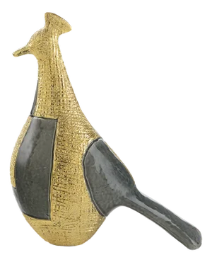 Pop Tall Peacock Figurine from Marioni