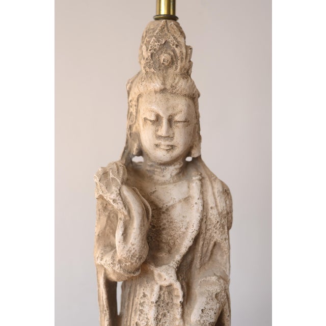 Westwood Lamps Mid Century Hollywood Regency Tony Paul Westwood Guanyin Table Lamp For Sale - Image 4 of 13