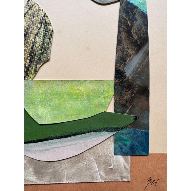 2020s "Magic Still Exists 6" Original Mixed-Media Collage on Paper by Zac Woodiel For Sale - Image 5 of 8