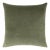 Scalamandre 22" x 22" Tudor Velvet Pillow in Spruce For Sale