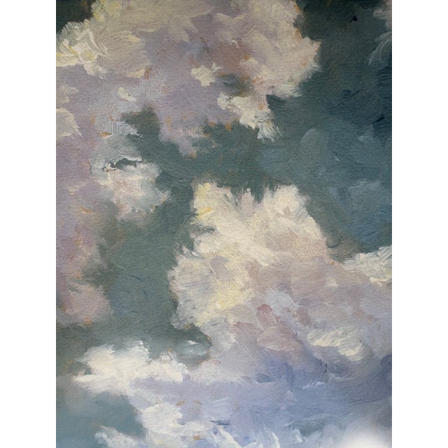 Contemporary 2025 Jennifer Bezaire Clouds Ii Giclee in Antique Frame For Sale - Image 3 of 8